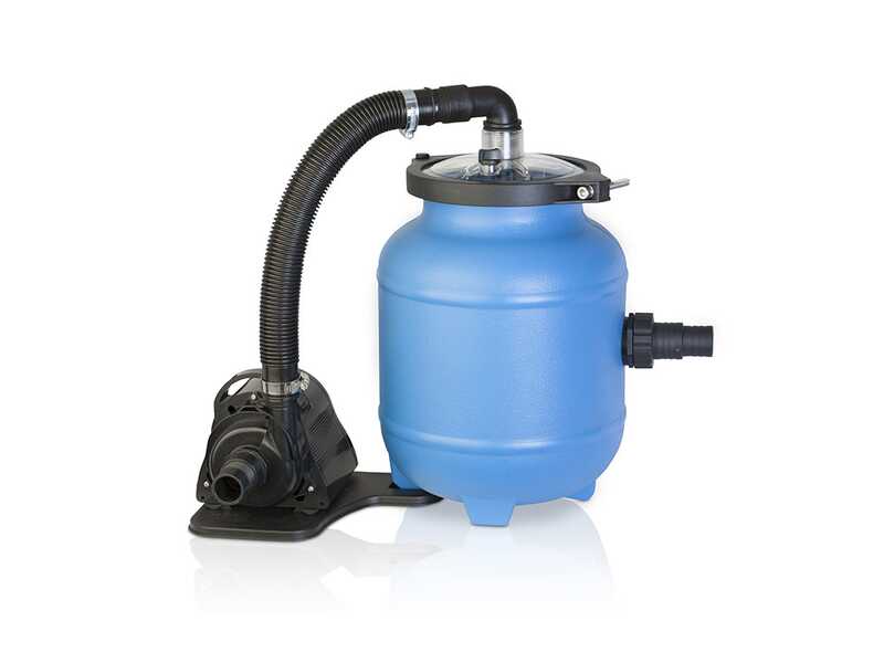 Gre Fidji Ovalada 500x300x120cm - Piscina desmontable de acero - Filtro Aqualoon