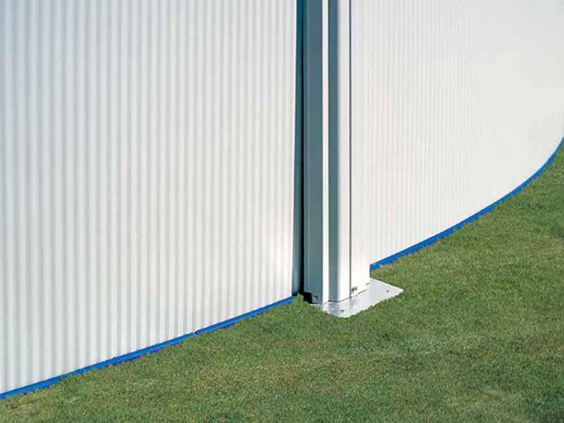 Gre Fidji Ovalada 500x300x120cm - Piscina desmontable de acero - Filtro Aqualoon