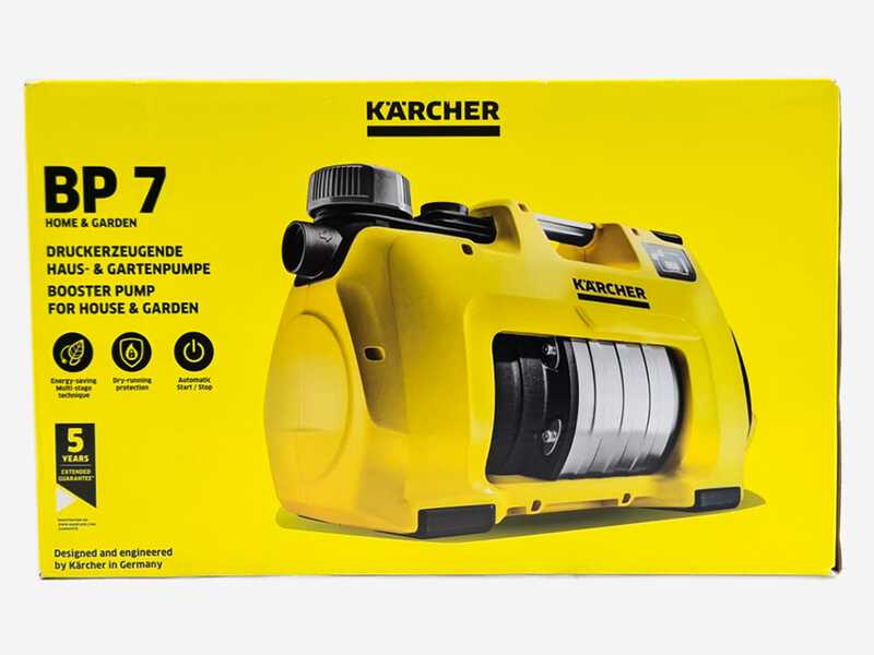 Karcher BP 7 Home &amp; Garden - Bomba el&eacute;ctrica para riego de jard&iacute;n - 1200 W