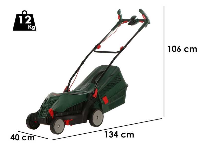 Bosch UniversalRotak 37-555 - Cortac&eacute;sped el&eacute;ctrico - 1400 W - Corte 37 cm