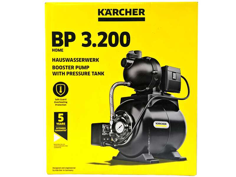 Karcher BP 3.200 Home - Bomba Autoclave - 600 W - 3200 L/h