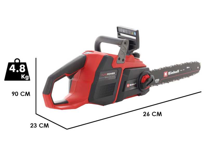 Einhell GP-LC 36/40 LI BL - Motosierra de bater&iacute;a - 2x 18V 4Ah