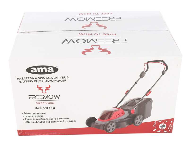 Ama Freemow 98710 - Cortac&eacute;sped de bater&iacute;a - 40V - BATER&Iacute;AS Y CARGADOR NO EST&Aacute;N INCLUIDOS