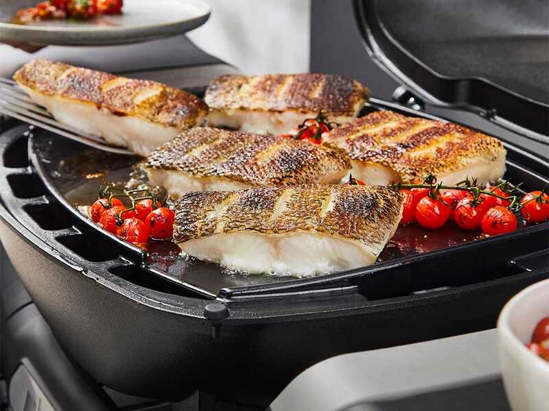 Plancha de hierro fundido esmaltado Weber - Para barbacoas Q1100N y Q1200N