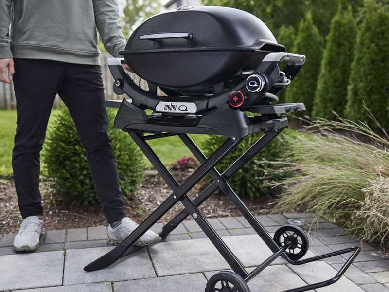 Carrito port&aacute;til para barbacoa Weber Q1000 y Q2000