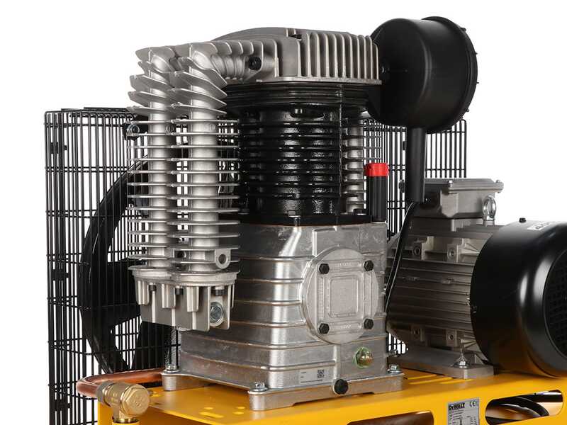 DeWalt DXCMB75T500HFE - Compresor de aire el&eacute;ctrico trif&aacute;sico de correa - Motor 7,5 HP &ndash; 500 L