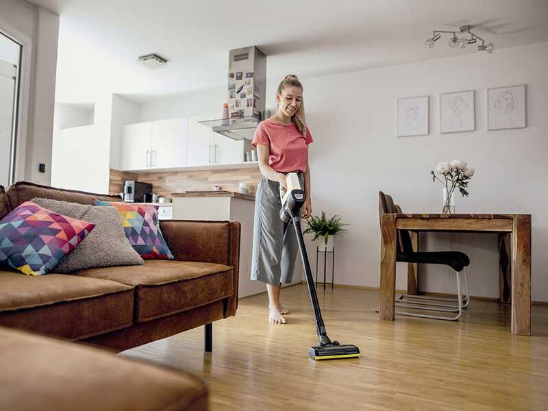 Karcher VC 4 Cordless myHome Pet - Escoba el&eacute;ctrica - 21.6 V - 2.5 Ah