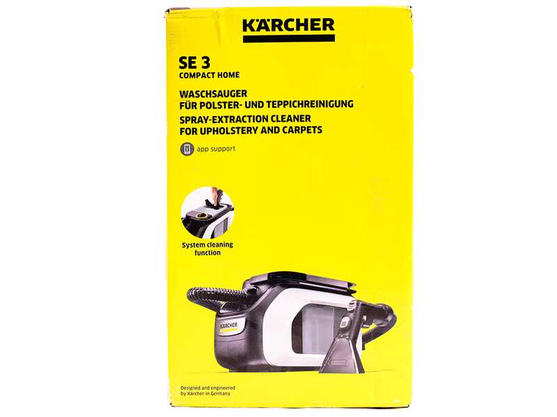 Karcher SE 3 Compact Home - Lavamoquetas - Aspirador de l&iacute;quidos - 500 W
