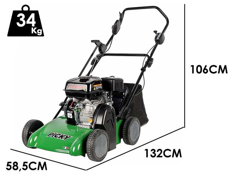 Marina Systems Picky L - Barredora de gasolina - Motor Loncin G200F