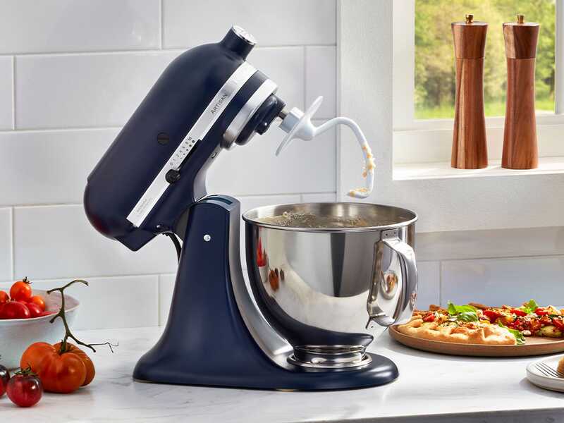 KitchenAid Artisan 5KSM125 Ink Blue - Amasadora con cabeza inclinable