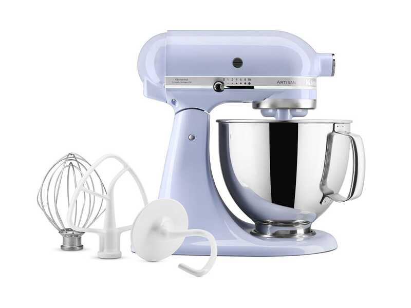 KitchenAid Artisan 5KSM125 Lavender Cream - Amasadora con cabeza inclinable