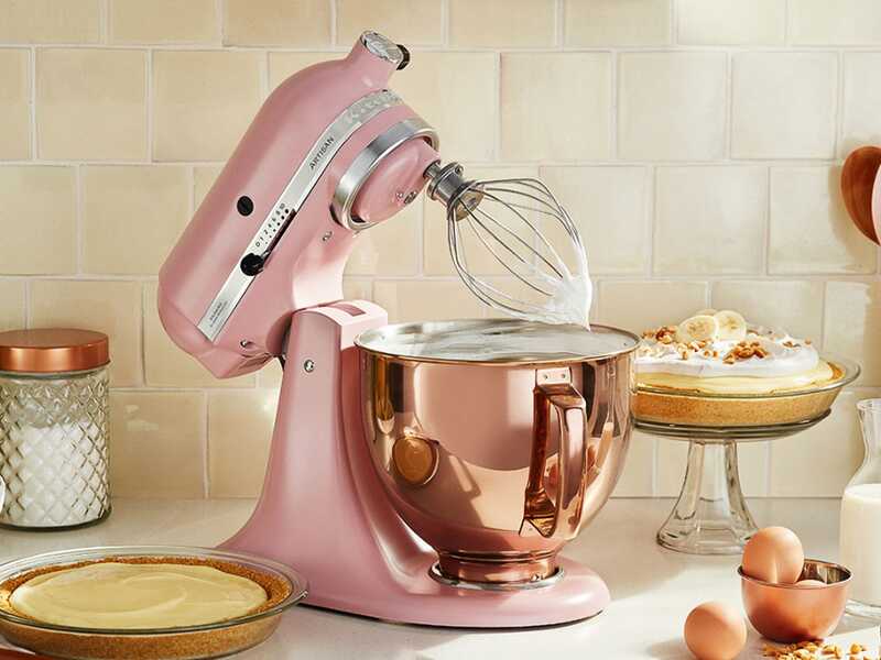 KitchenAid Radiant Copper - Cuba de acero inoxidable 4,8 L