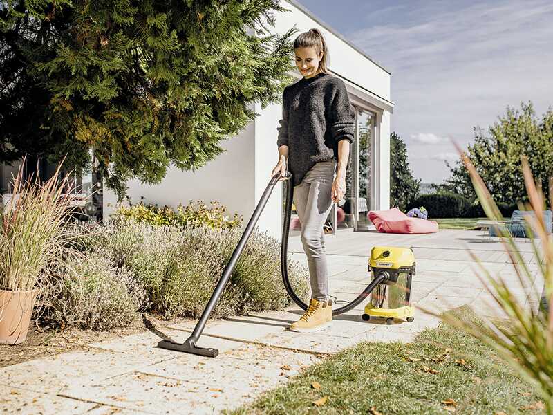 Karcher WD 3 S V-19/4/20 - Aspirador - Bid&oacute;n de acero INOX - 19 litros