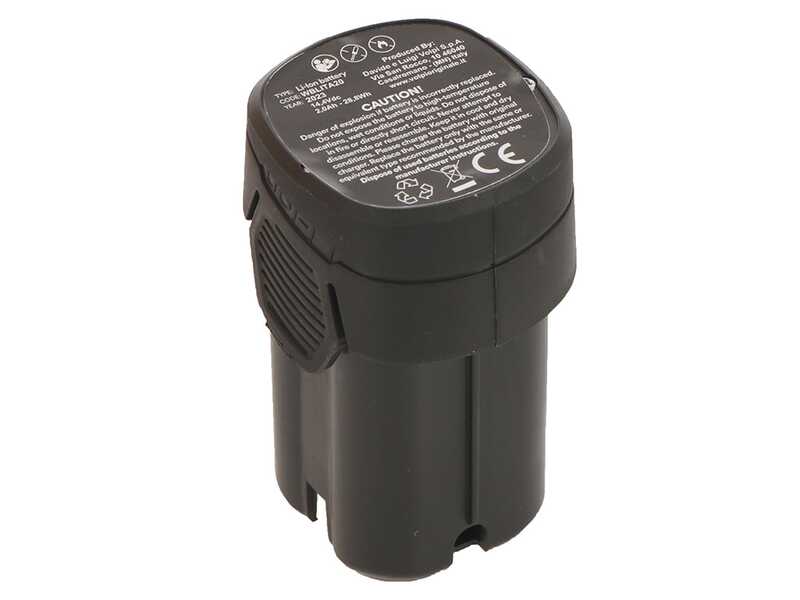 Volpi V-BLACK VITA 12 - Pulverizador el&eacute;ctrico a bater&iacute;a de mochila y carrito - Con tubo de 2 m