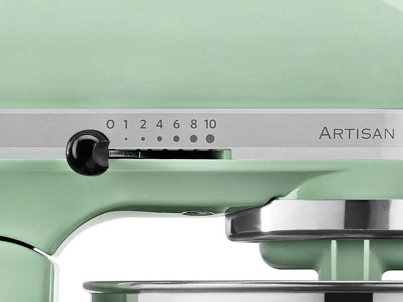 KitchenAid Artisan 5KSM125 Verde Pistacho - Amasadora con cabeza inclinable