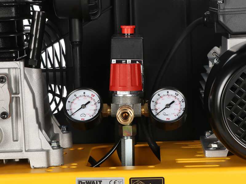 DeWalt DXCMB2M50HE - Compresor de aire el&eacute;ctrico monof&aacute;sico de correa - Motor 2 HP &ndash; 50 L