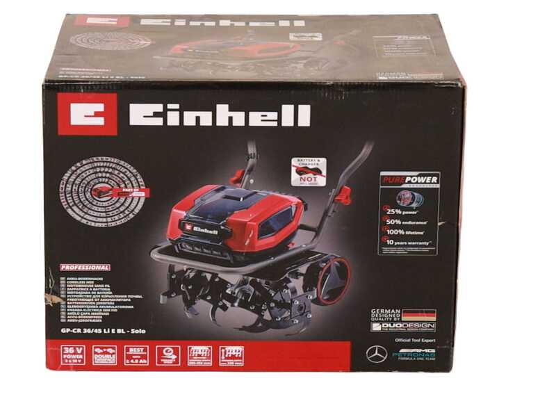 Einhell GP-CR 36/45 Li E BL - Motoazada de bater&iacute;a - 36V 2x 18V 4Ah