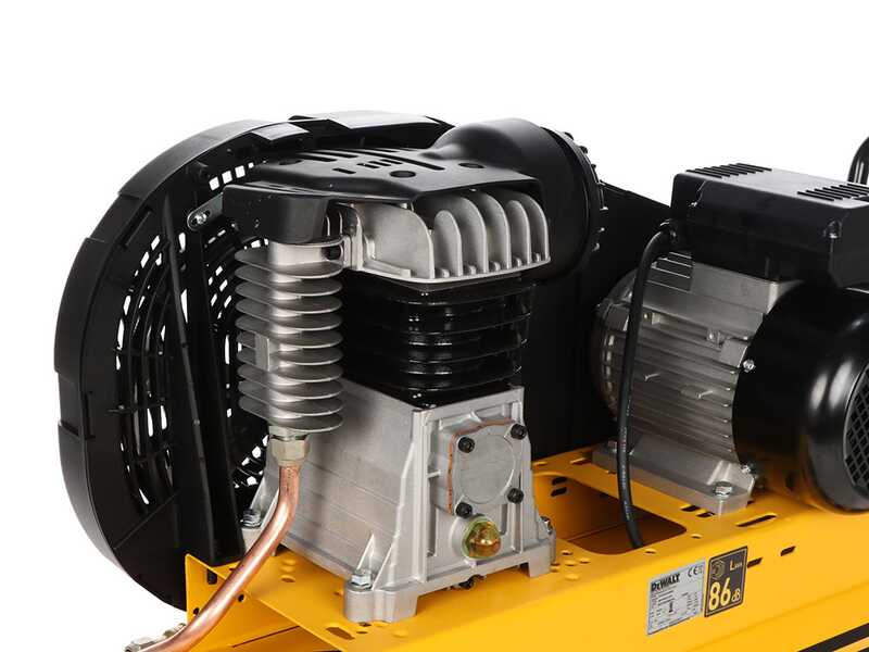 DeWalt DXCMB2M100HE - Compresor de aire el&eacute;ctrico monof&aacute;sico de correa - Motor 2 HP &ndash; 100 L