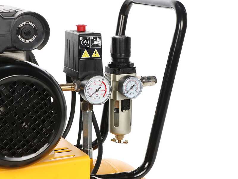 DeWalt DXCMB2M100HE - Compresor de aire el&eacute;ctrico monof&aacute;sico de correa - Motor 2 HP &ndash; 100 L