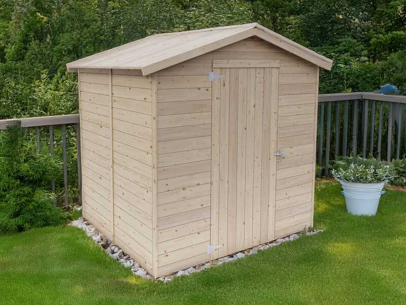 Alce Stefy 200x167 - Caseta de jard&iacute;n de madera - 200x167x214 cm