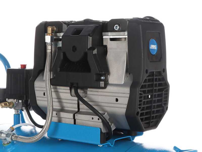 ABAC MONTECARLO QUIETE OS20 - Compresor de aire el&eacute;ctrico monof&aacute;sico silencioso - Sin aceite - 2 HP - 50 L