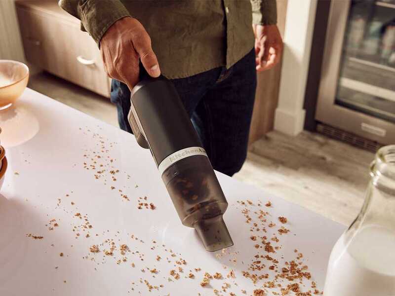 KitchenAid Go - Mini aspirador port&aacute;til - Bater&iacute;a de 12V 2Ah