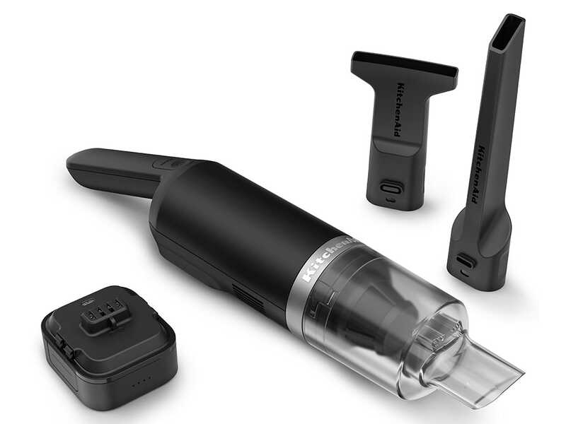 KitchenAid Go - Mini aspirador port&aacute;til - Bater&iacute;a de 12V 2Ah