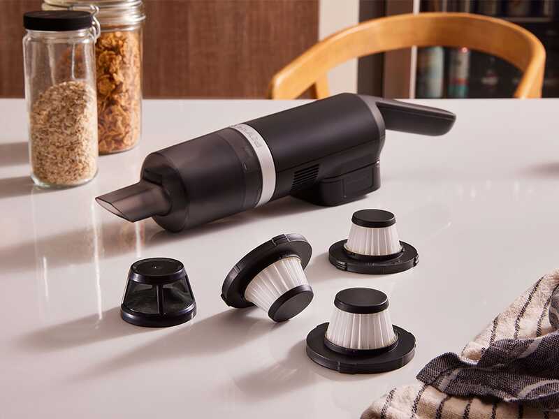 KitchenAid Go 5KKVRFA3 - Juego de 3 filtros para aspirador port&aacute;til