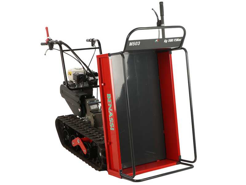 Benassi M503 - Carretilla de orugas extensible - Capacidad 550 Kg