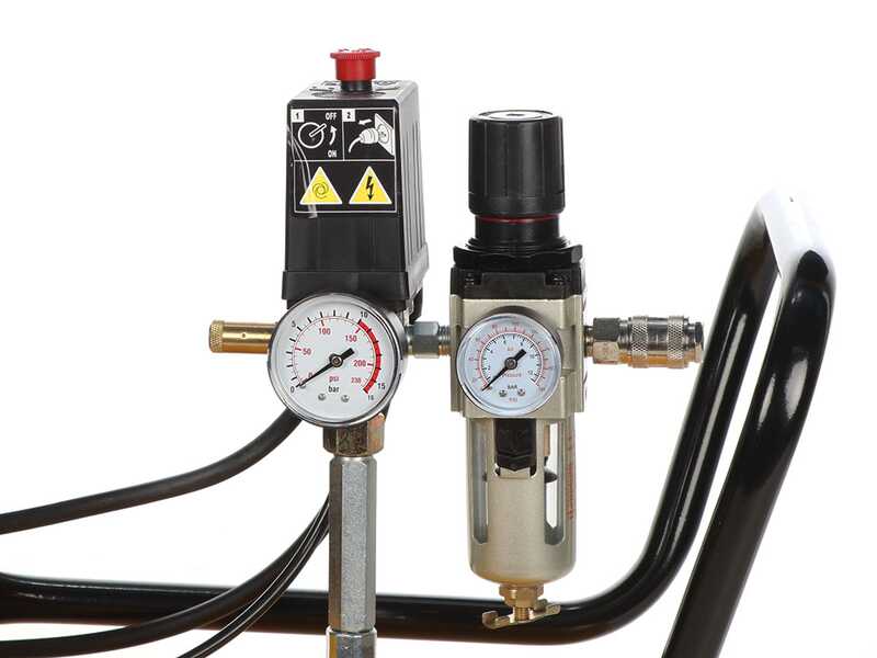 DeWalt DXCMB3M201HE - Compresor de aire el&eacute;ctrico monof&aacute;sico de correa - Motor 3 HP &ndash; 200 L