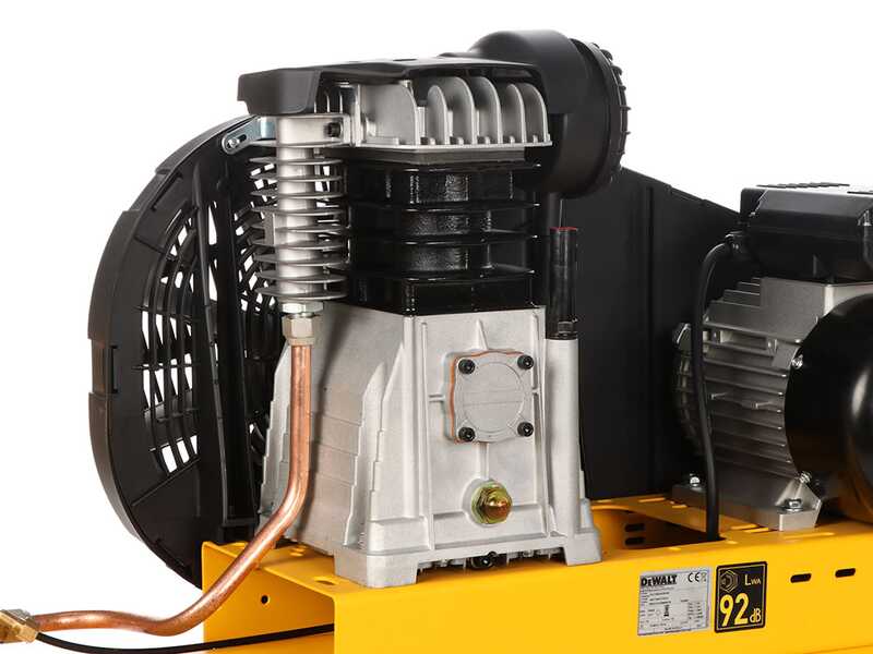 DeWalt DXCMB3M201HE - Compresor de aire el&eacute;ctrico monof&aacute;sico de correa - Motor 3 HP &ndash; 200 L