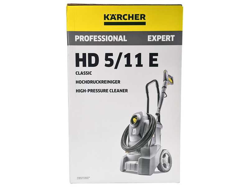 Karcher Pro HD 5/11 E Classic - Hidrolimpiadora profesional de agua fr&iacute;a - 160 bar m&aacute;x. - 500 L/h
