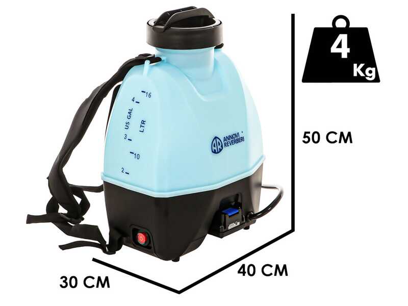 Annovi Reverberi AR Spray 16 - Pulverizador de mochila de bater&iacute;a - 16 litros