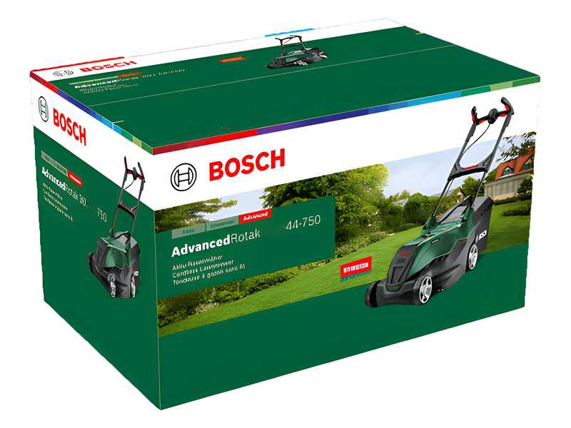 Bosch AdvancedRotak 44-750 - Cortac&eacute;sped el&eacute;ctrico - Corte de 44 cm - 1800 W