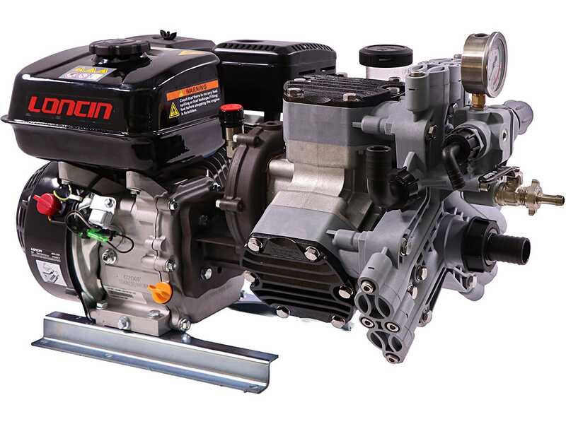 Comet MTP P40/20 BA (CE) - Motobomba de gasolina - Motor Loncin G200F - Versi&oacute;n para &aacute;cidos y productos qu&iacute;micos