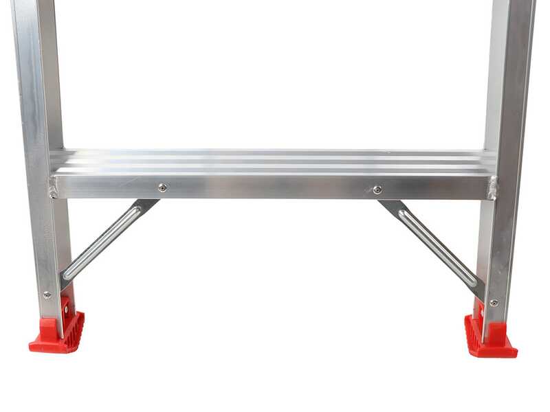 Escalera doble de aluminio 1031, 2x8 pelda&ntilde;os, 1,88 m