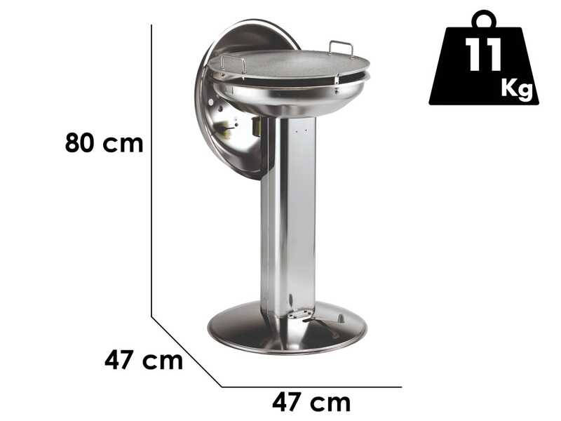 Ompagrill EDDI Pellet Pro 4780/Cover - Barbacoa de pellets