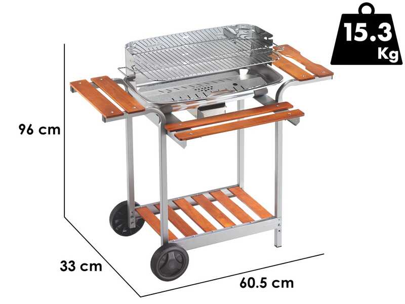 Ompagrill 60-40/Pro/C - Barbacoa de carb&oacute;n
