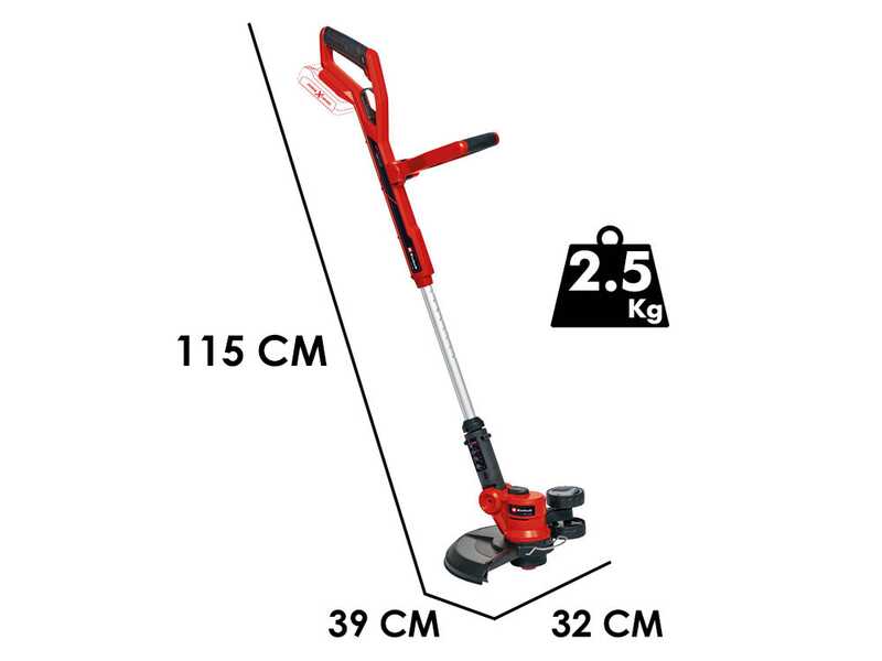 Einhell GE-CT 18/30 Li - Cortabordes a bater&iacute;a - 18V 2.5Ah