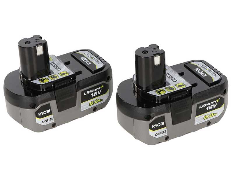 Ryobi RY18LMX46A-250 - Cortac&eacute;sped a bater&iacute;a - 2x 18V/5Ah - Corte de 46 cm