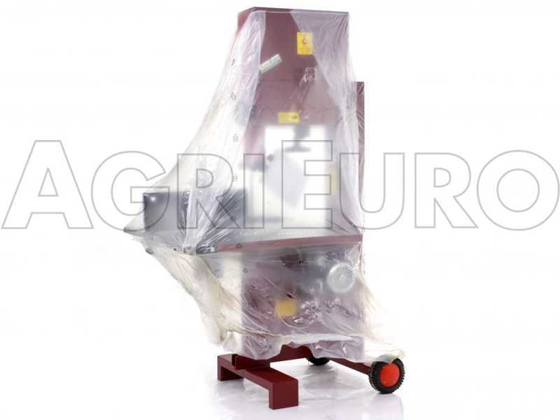 Sierra de cinta combinada AgriEuro 600 SCE LUX, alimentaci&oacute;n el&eacute;ctrica monof&aacute;sica y por tractor
