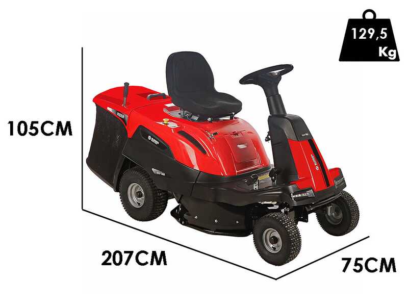 BlueBird TR P 74H - Tractor cortac&eacute;sped Mini rider - Motor de 352 cc