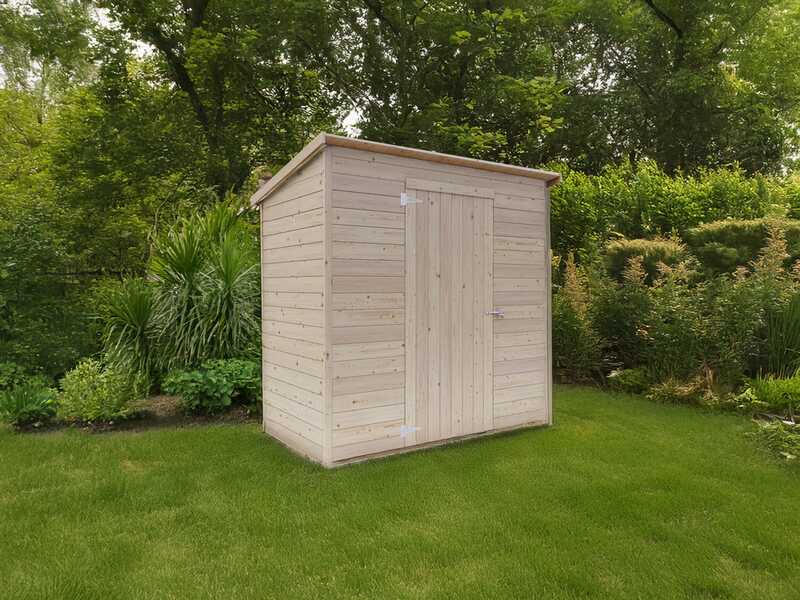Alce Stefy 207x102 - Caseta de jard&iacute;n de madera - 207x102x215 cm