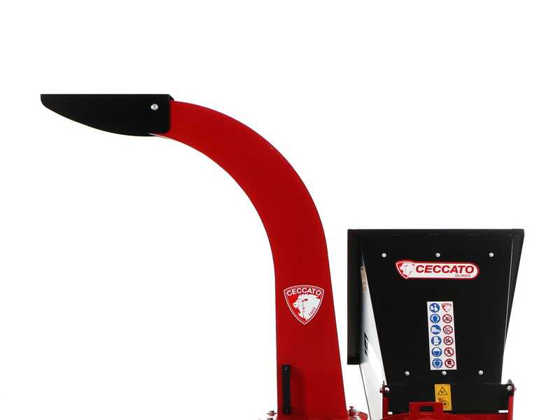 Ceccato Tritone Monster - Biotrituradora de gasolina con ruedas - Motor Honda GX390