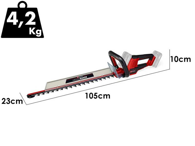 Einhell GE-CH 36/61 Li - Cortasetos a bater&iacute;a - 36 V - 2x18 V - Cuchilla de 67 cm
