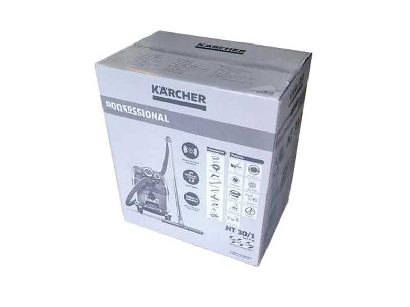 Karcher Pro NT 30/1 Tact Te Basic M - Aspirador de s&oacute;lidos/l&iacute;quidos - Bid&oacute;n de 30 L - 1380 W