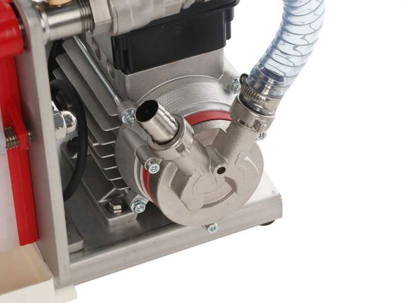 Enotecnica Pillan FC8 - Filtro profesional para vino de 8 cartones de 20x20 cm - Bastidor de acero inoxidable y bomba NOVAX