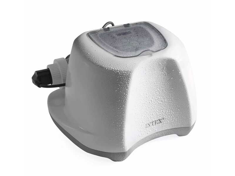Clorador de sal Krystal Clear Intex - Caudal de agua m&iacute;n. 2650 L/h - Capacidad m&aacute;x. 26 500 L