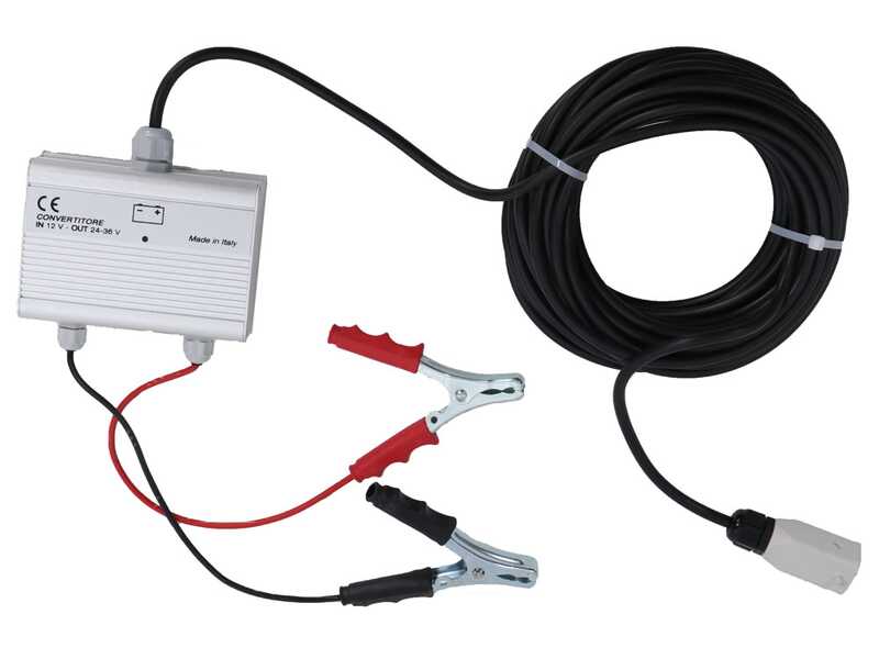 Aima Furia 2.0 Plus - Vareador de aceitunas el&eacute;ctrico a bater&iacute;a - P&eacute;rtiga telesc&oacute;pica de aluminio 210 cm - 310 cm