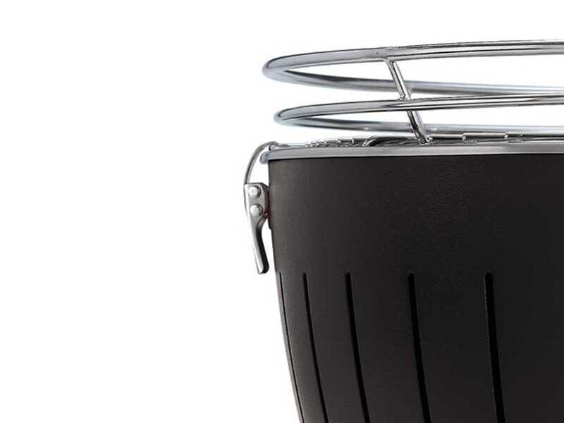 LotusGrill LG G435 U - Barbacoa port&aacute;til para exteriores XL - Antracita